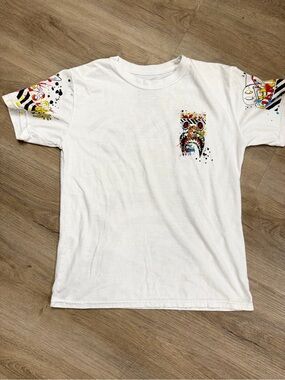 Fresh Laundry Boys Large Game On Graphic T-Shirt Gamer Streetwear 0368
